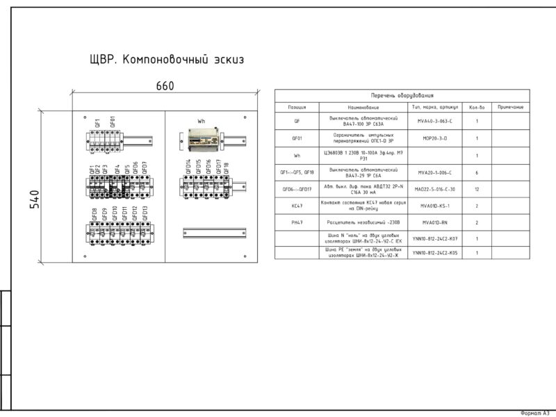 Проектирование электроснабжения