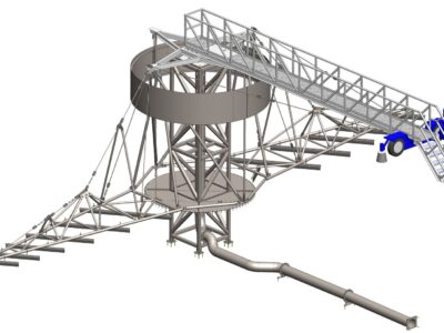 Конструирование металлоконструкций(3D+чертежи+DXF)
