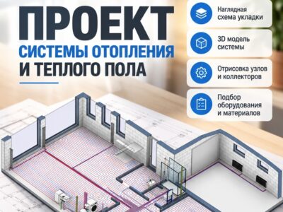 Проектирование отопления и теплого пола